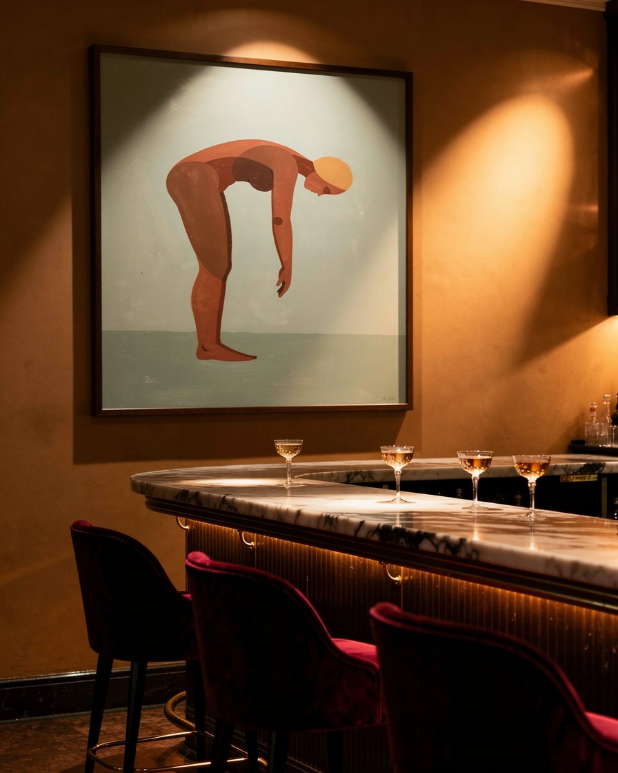Bending Figure — Theatre — Modern Figurative Art