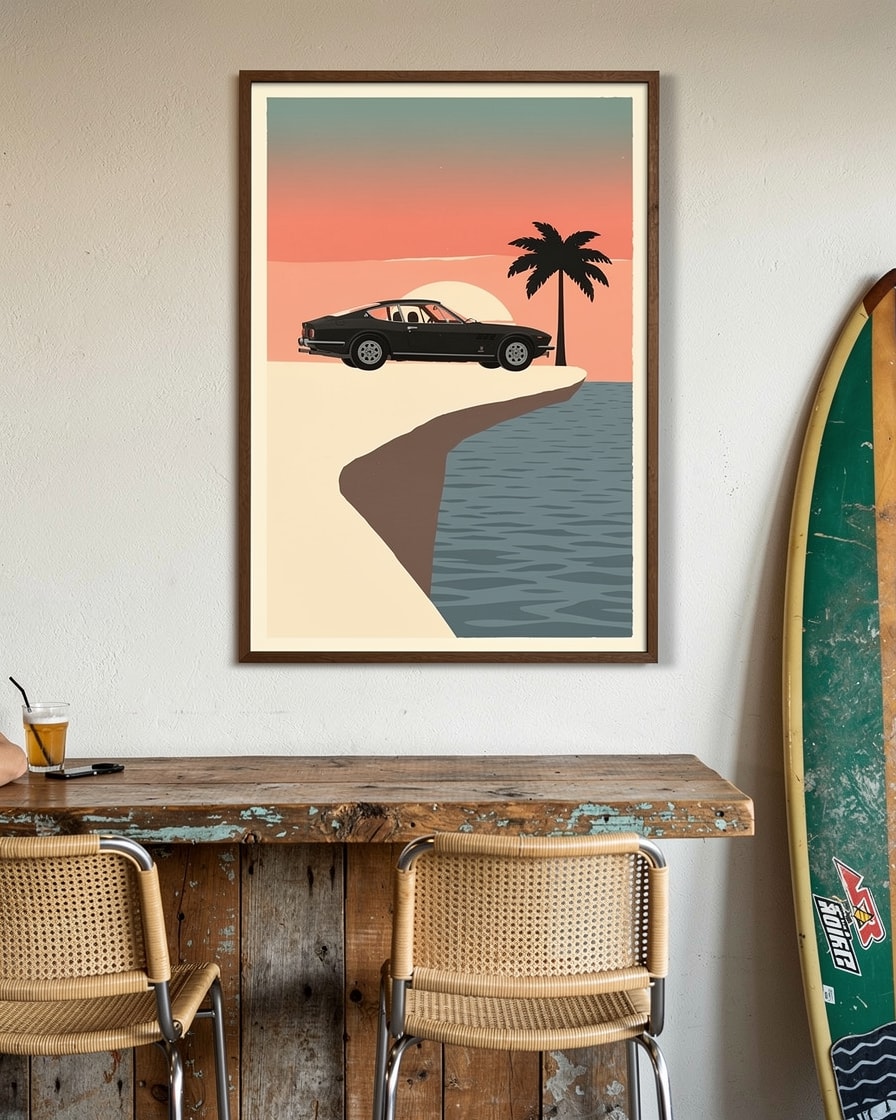 Coast Poster — Cafe
