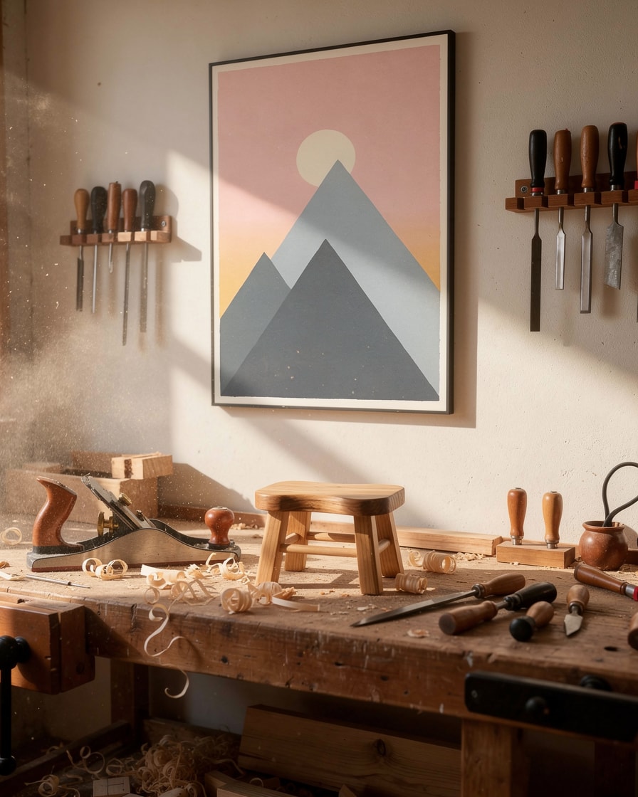 Mountain at Sunrise — Workshop
