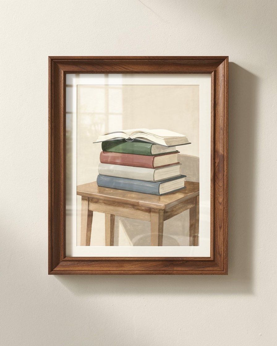 The Stack of Books — Library