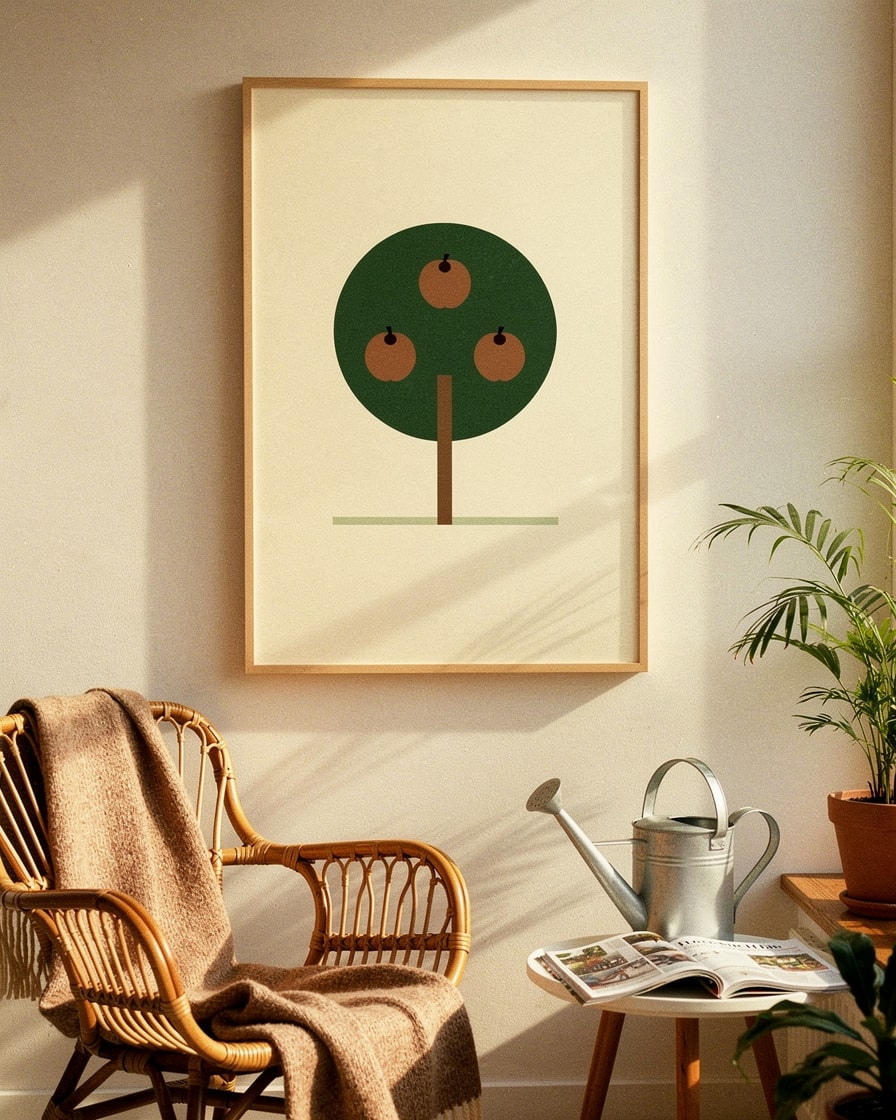 Tree with Apples — Outdoor — Kids Art