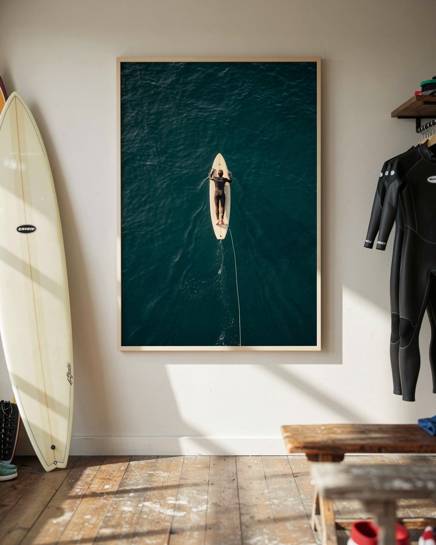 Surfer Paddle — Retail