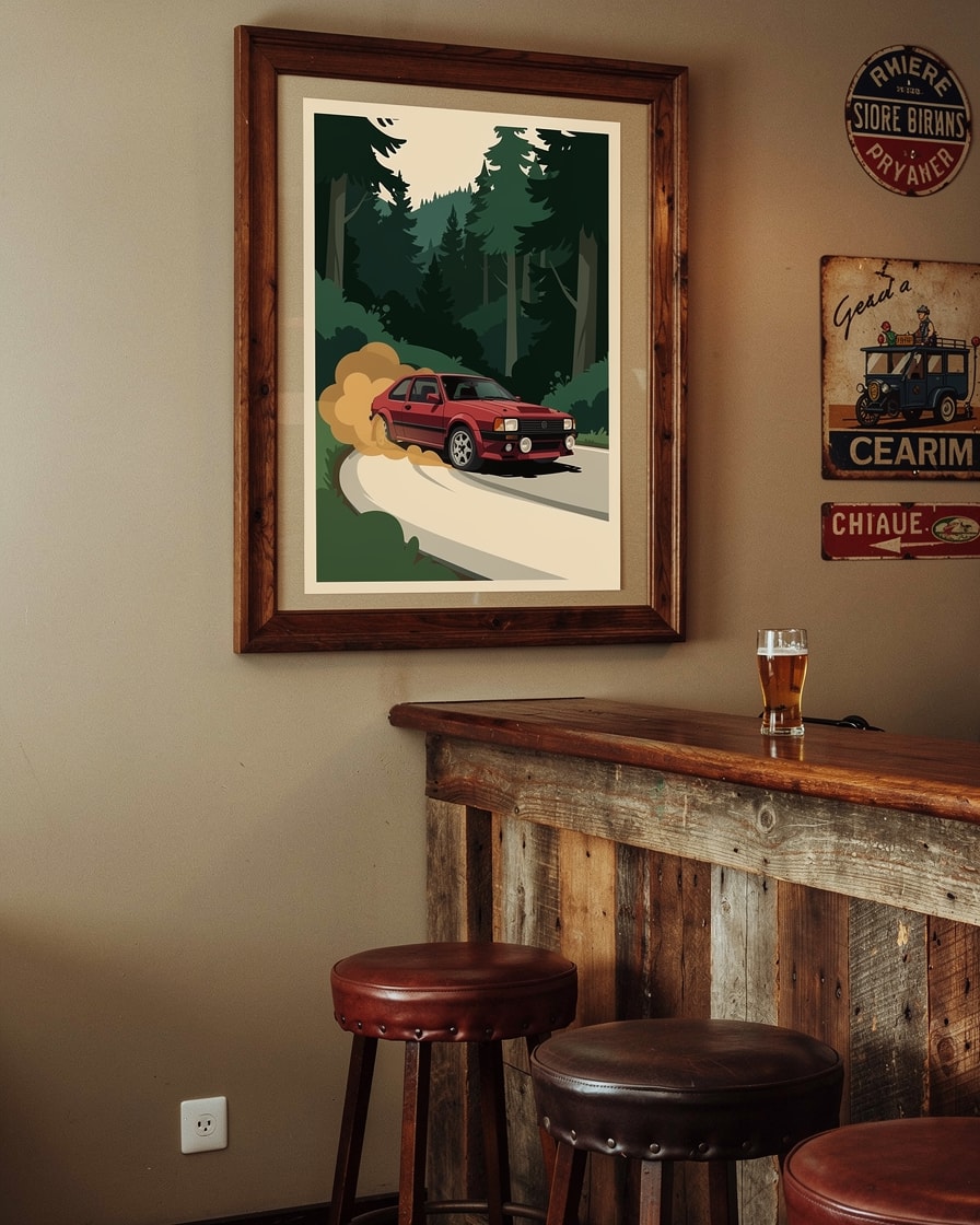 Rally Stage Poster — Bar