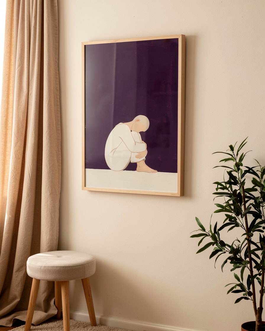 The Curled Figure — Studio — Modern Figurative Art