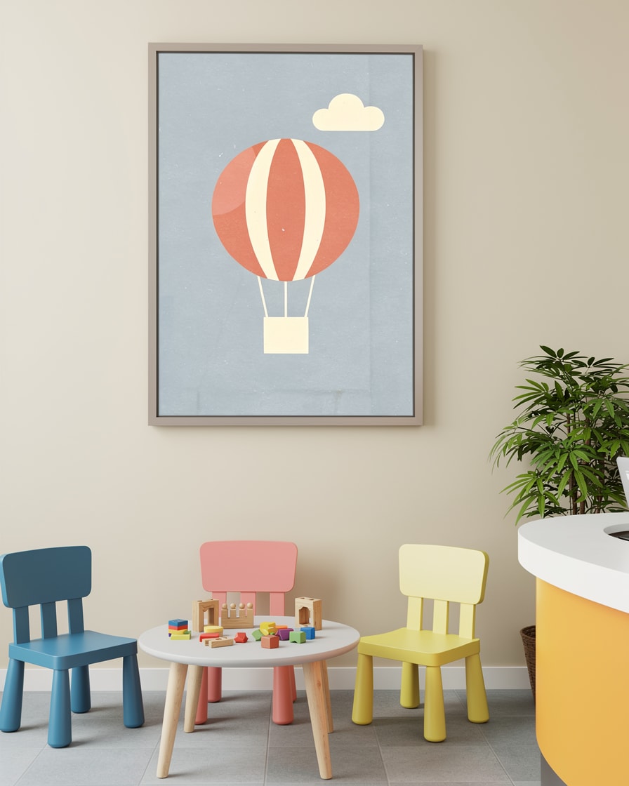 Hot-Air Balloon — Wellness — Kids Art