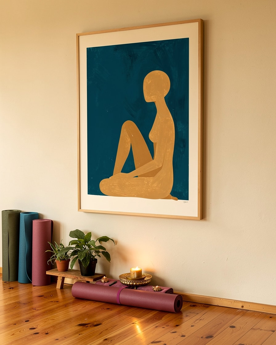 Seated Figure — Gym