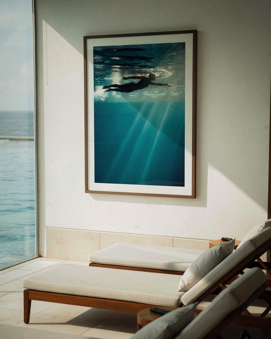 The Swimmer Underwater