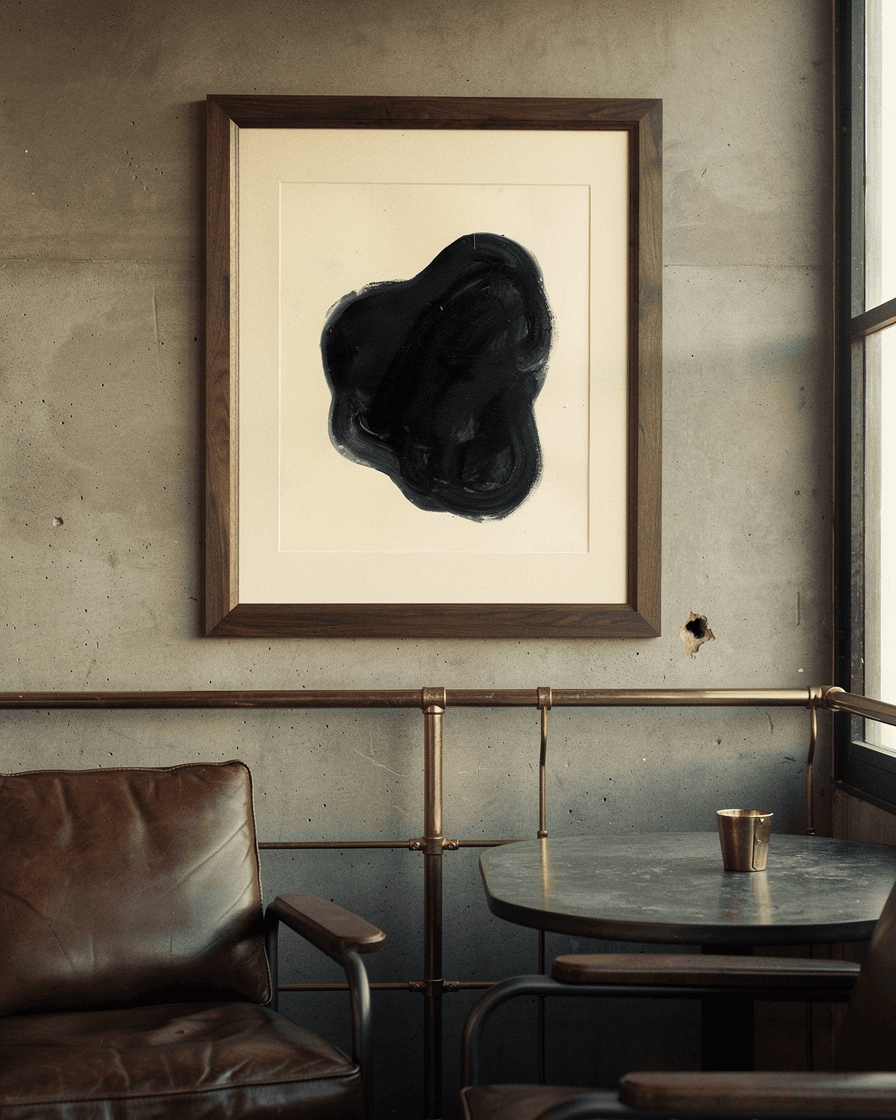 A Single Dark Form