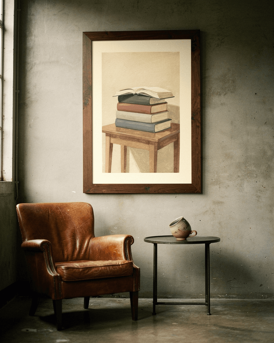 A Stack of Books